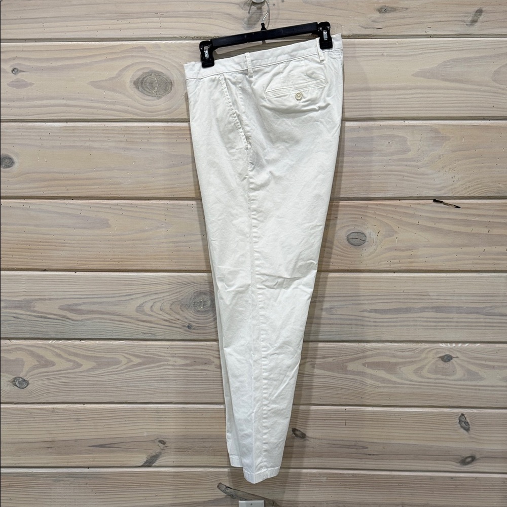Tommy Hilfiger Men's White Chinos